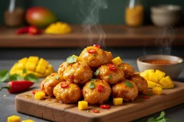 Swicy Mango Habanero Chicken Bites