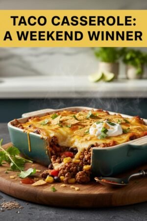 Taco Casserole: A Weeknight Winner
