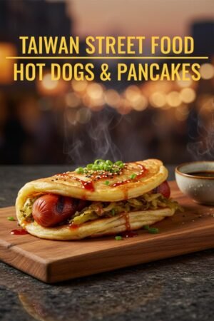 Taiwan Street Food: Hot Dogs & Pancakes