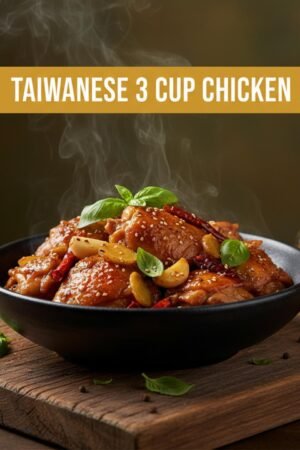 Taiwanese 3 Cup Chicken