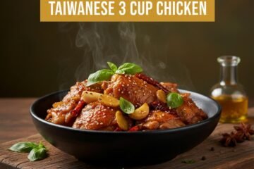 Taiwanese 3 Cup Chicken