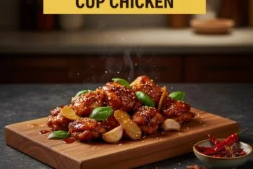 Taiwanese Three Cup Chicken