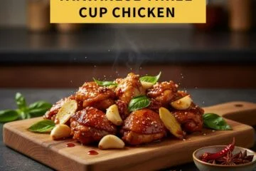 Taiwanese Three Cup Chicken