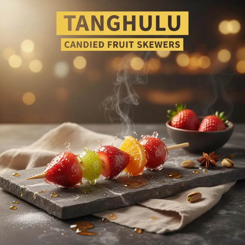 Tanghulu: Candied Fruit Skewers