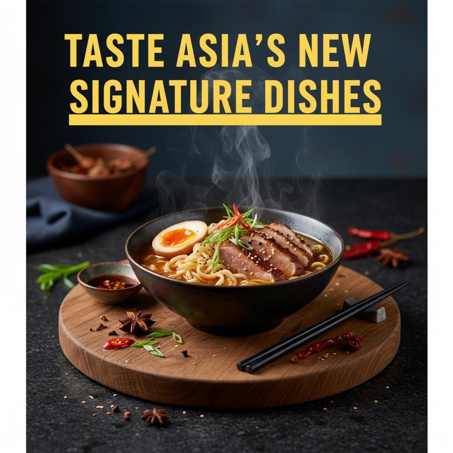 Taste Asia's New Signature Dishes