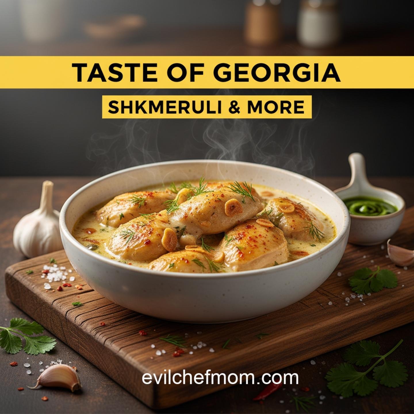 Taste of Georgia: Shkmeruli & More