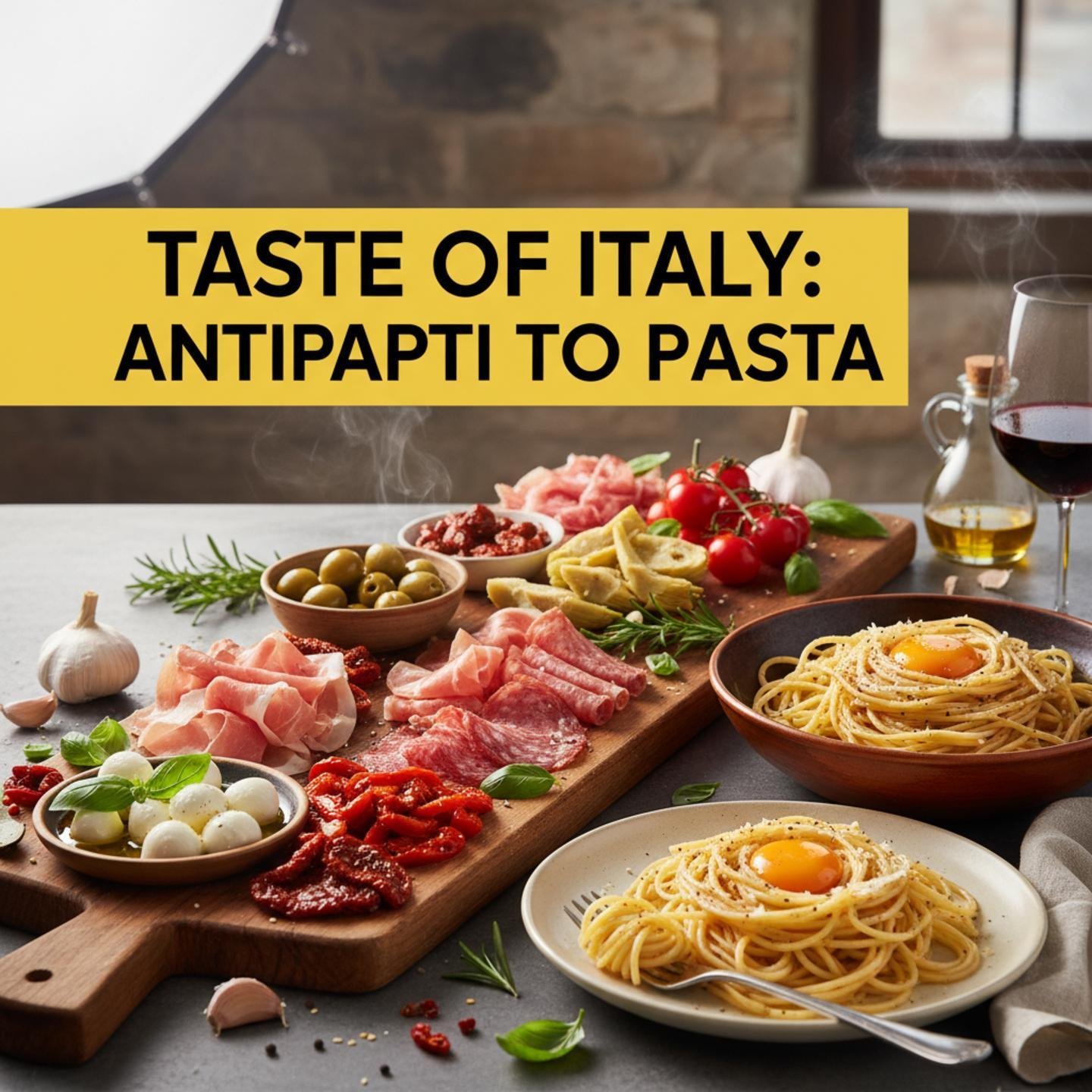 Taste of Italy: Antipasti to Pasta