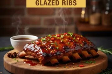 Tender Oven-Baked Glazed Ribs
