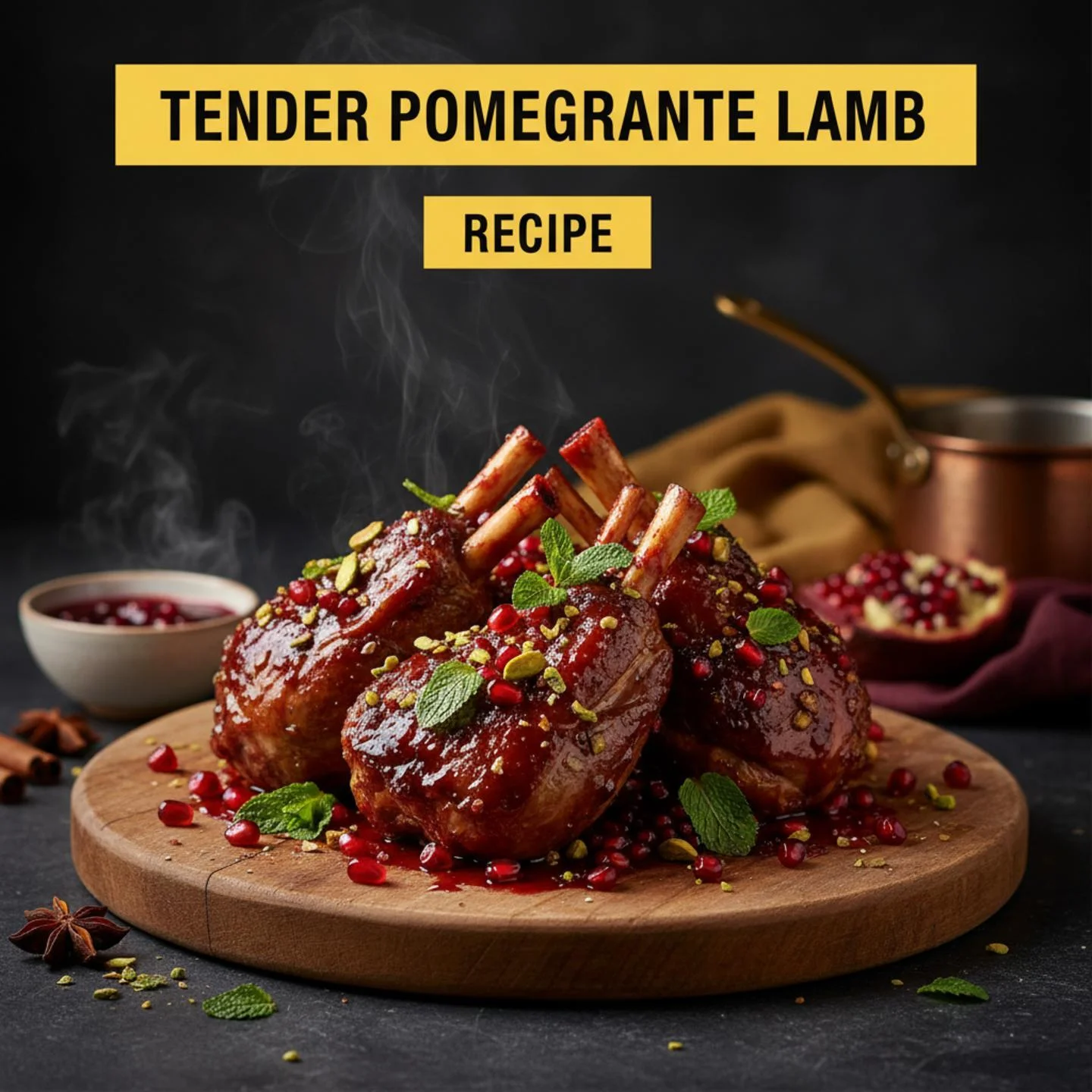 Tender Pomegranate Lamb Recipe