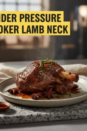 Tender Pressure Cooker Lamb Neck