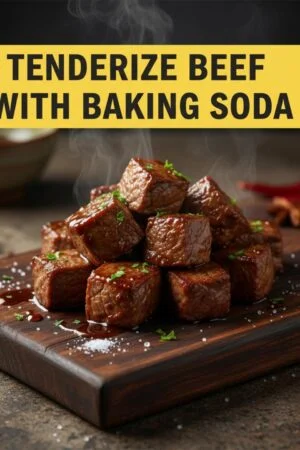 Tenderize Beef with Baking Soda