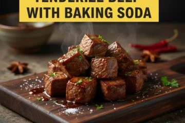 Tenderize Beef with Baking Soda