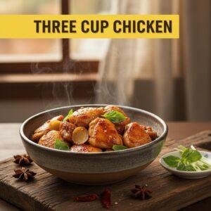 Three Cup Chicken Recipe