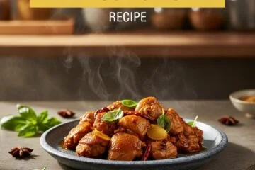 Three Cup Chicken Recipe