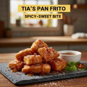 Tia's Pan Frito: Spicy-Sweet Bite