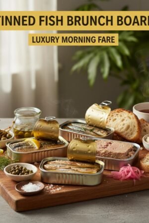 Tinned Fish Brunch Board