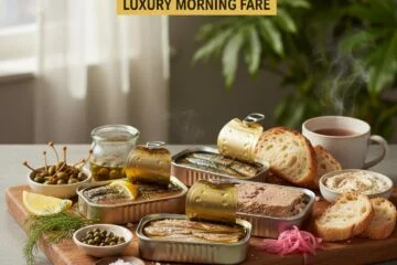 Tinned Fish Brunch Board