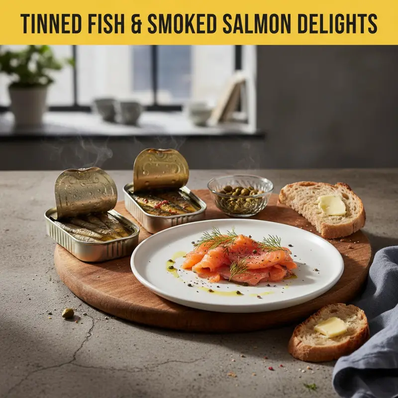 Tinned Fish & Smoked Salmon Delights