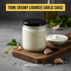 Toum: Creamy Lebanese Garlic Sauce