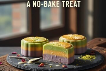 Tri-Color Mooncakes: A No-Bake Treat