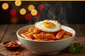 Tteokbokki: Korean Spicy Rice Cakes