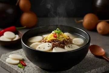 Tteokguk: Korean New Year Soup