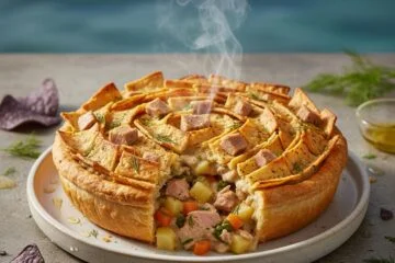 Tuna Chip Pot Pie: A Sustainable Twist