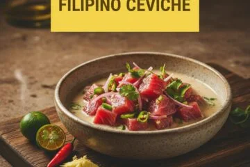 Tuna Kinilaw: Filipino Ceviche