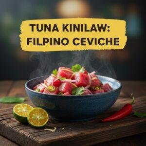 Tuna Kinilaw: Filipino Ceviche