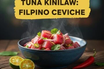 Tuna Kinilaw: Filipino Ceviche