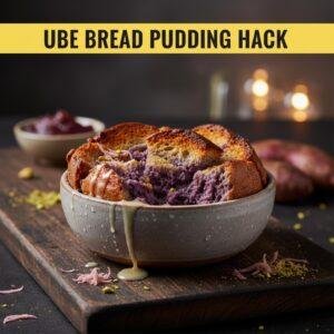 Ube Bread Pudding Hack