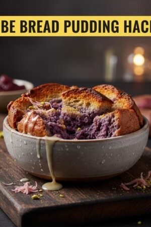 Ube Bread Pudding Hack
