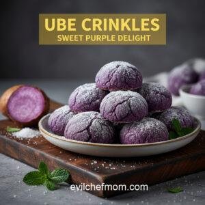 Ube Crinkles: Sweet Purple Delight