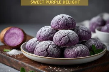 Ube Crinkles: Sweet Purple Delight