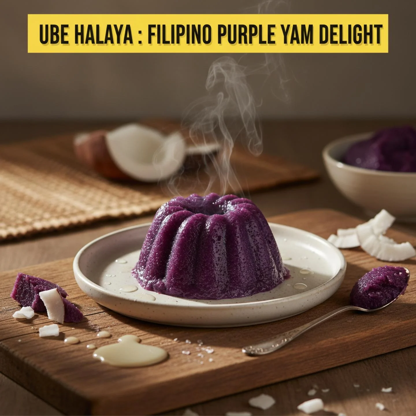 Ube Halaya: Filipino Purple Yam Delight