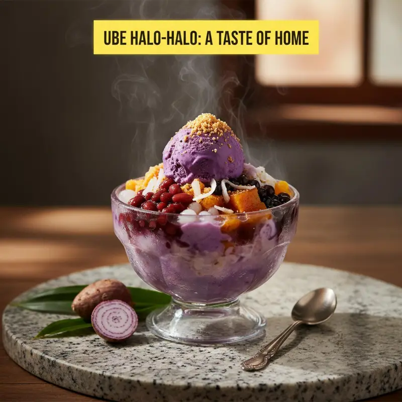 Ube Halo-Halo: A Taste of Home