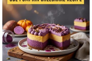 Ube Pumpkin Cheesecake Recipe