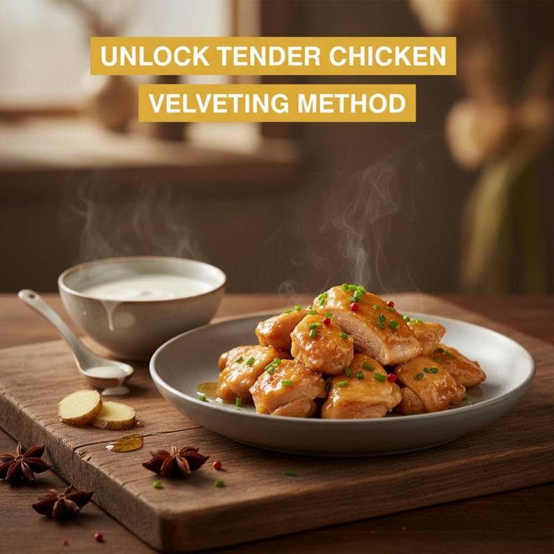 Unlock Tender Chicken: Velveting Method