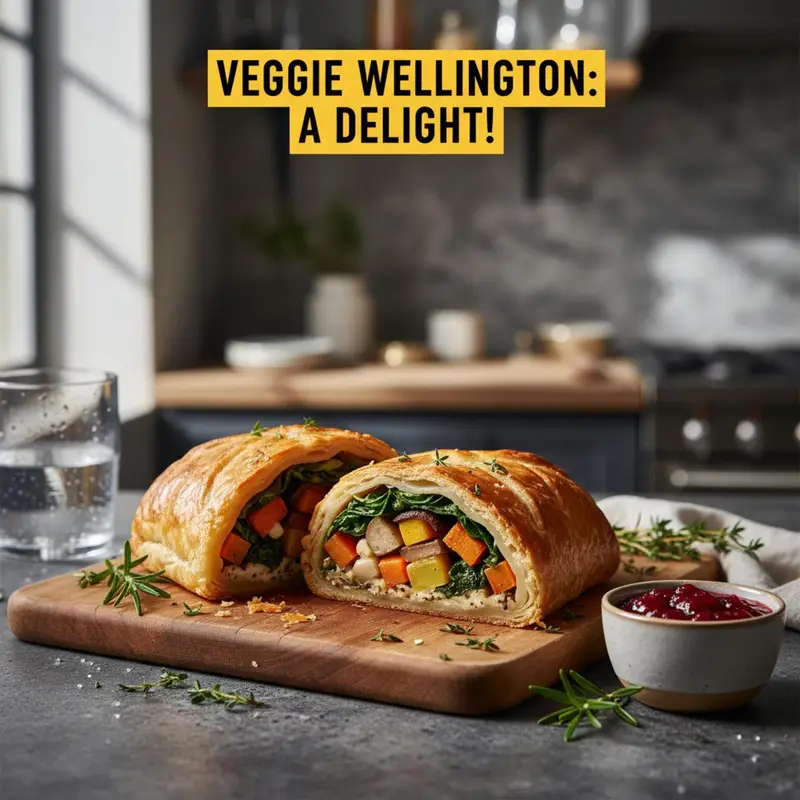 Veggie Wellington: A Delight!