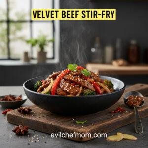 Velvet Beef Stir-Fry