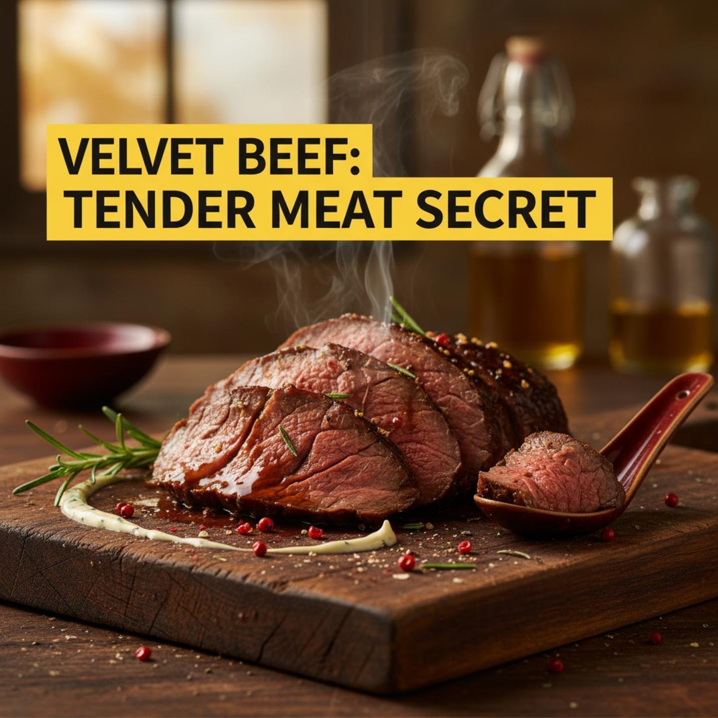Velvet Beef: Tender Meat Secret