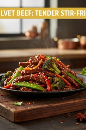 Velvet Beef: Tender Stir-Fries