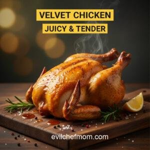 Velvet Chicken: Juicy & Tender