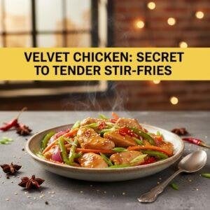 Velvet Chicken: Secret to Tender Stir-Fries