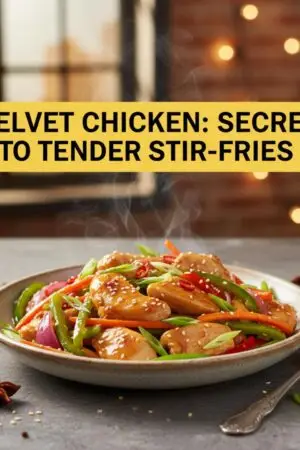 Velvet Chicken: Secret to Tender Stir-Fries