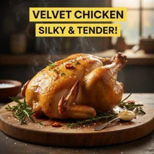 Velvet Chicken: Silky & Tender!