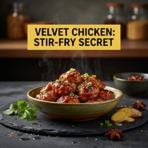 Velvet Chicken: Stir-Fry Secret