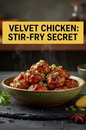 Velvet Chicken: Stir-Fry Secret