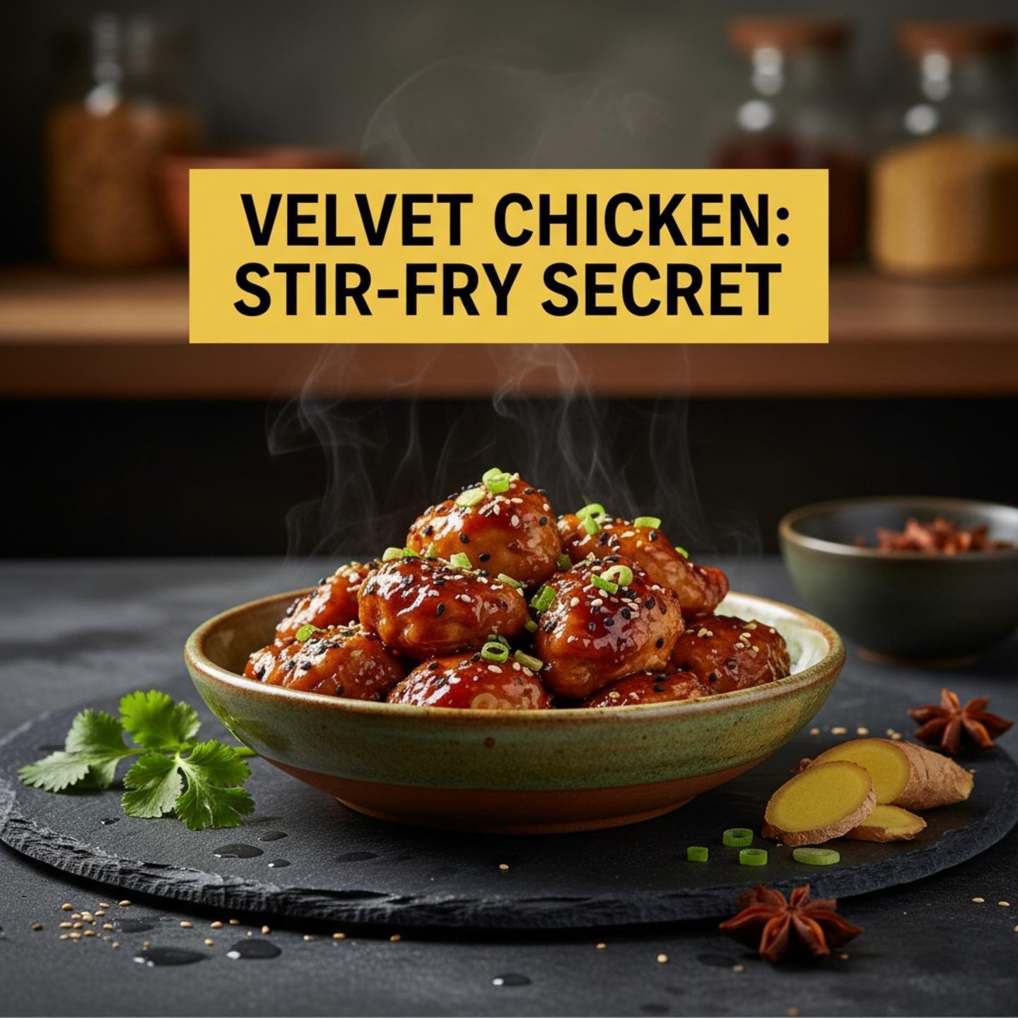 Velvet Chicken: Stir-Fry Secret
