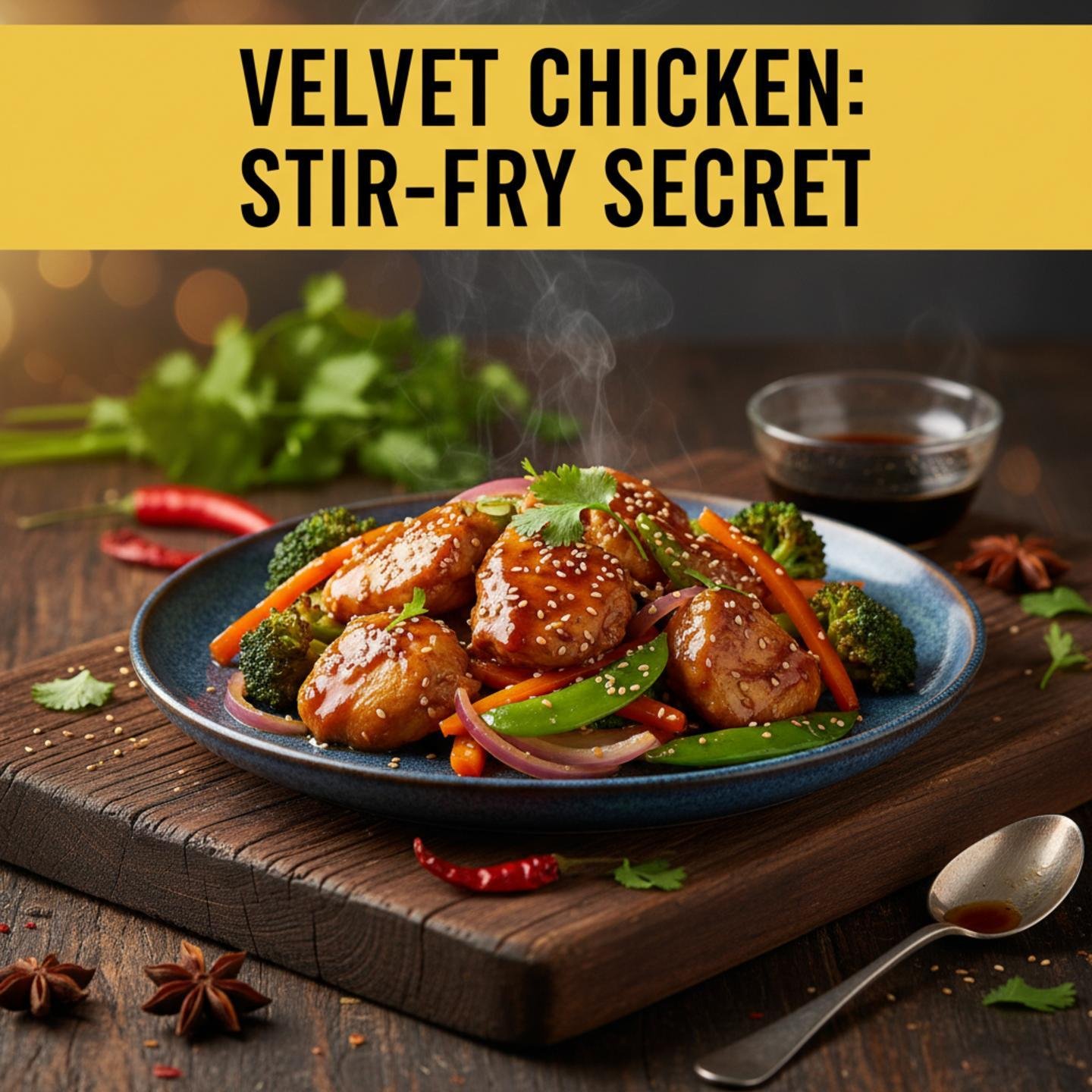 Velvet Chicken: Stir-Fry Secret